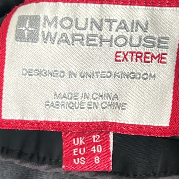 Mountain Warehouse Extreme Rocco Arctic Air Padded Extreme Jacket Black Size 8 - Picture 14 of 17